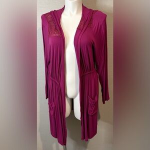 Size 3(X) Torrid Super Soft Knits Hooded Cardigan